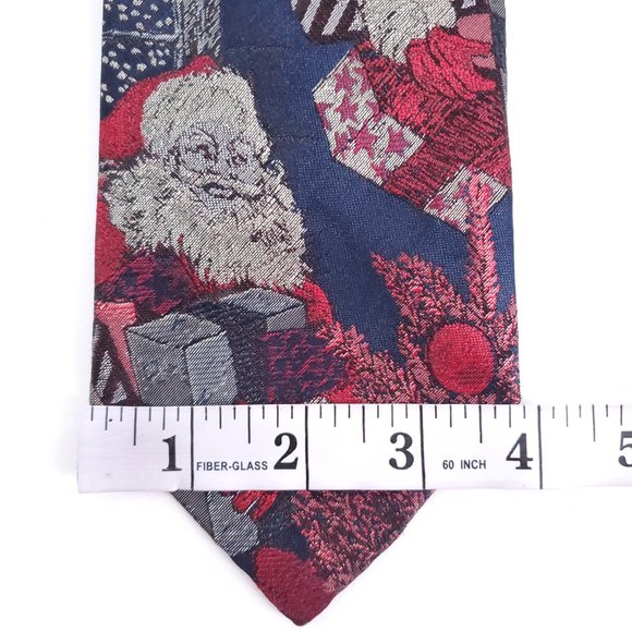 Camden Court Men Tie Floral Multicolor 59x4 - NWOT - Made in USA - Picture 5 of 6